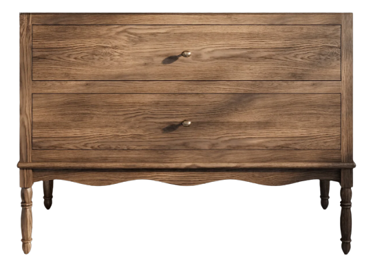 Timber vanity